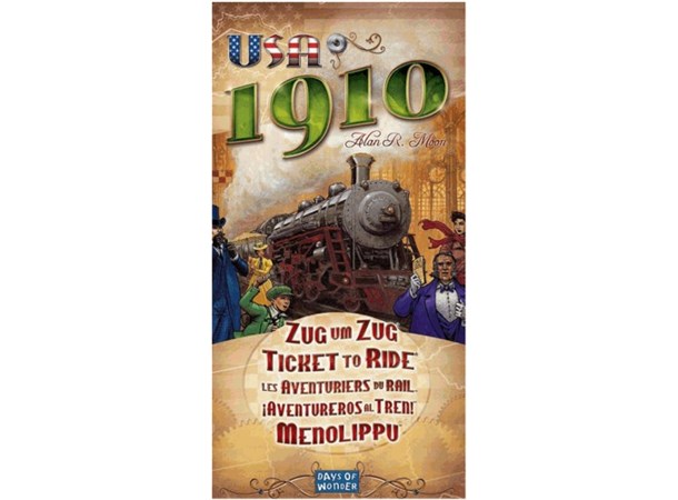 Ticket to Ride USA 1910 Expansion 